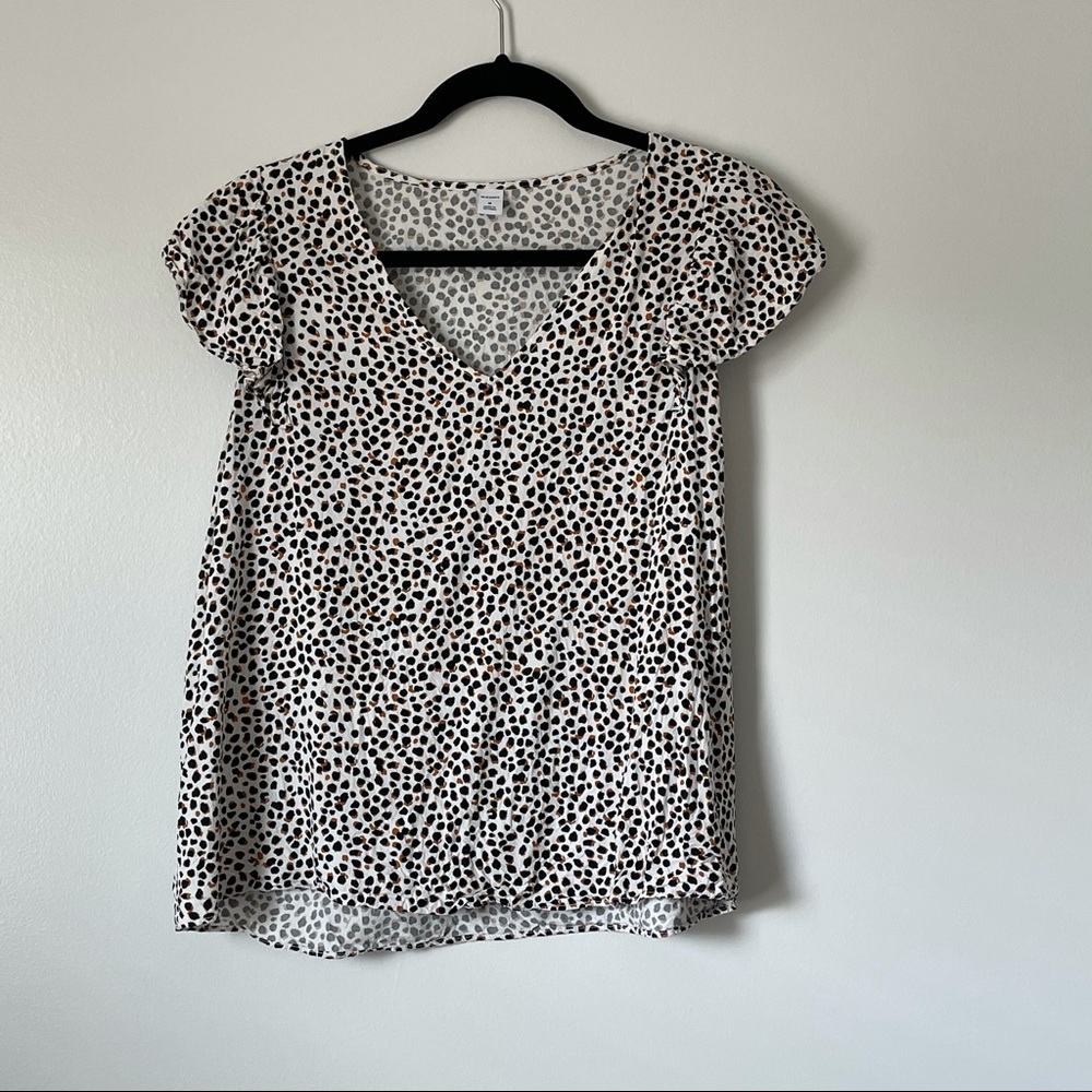 Ruffle sleeve blouse